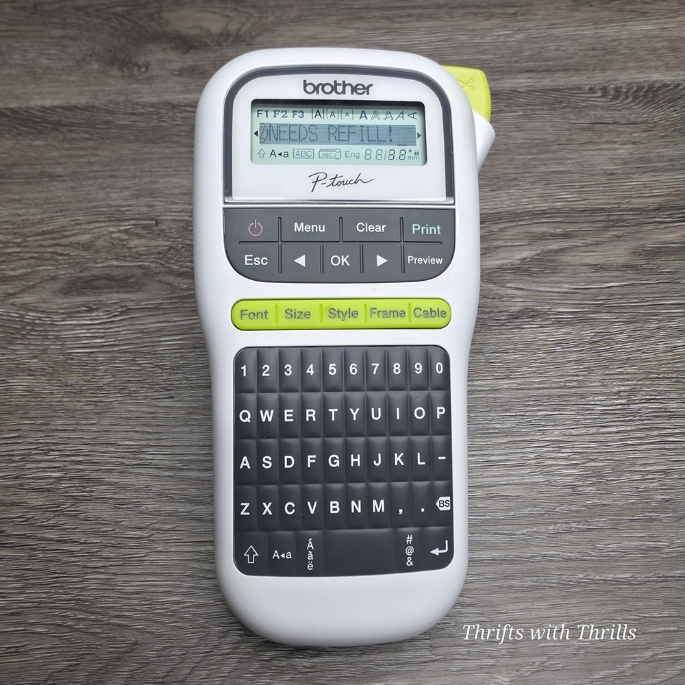 Brother P-Touch PT-H110 Label Thermal Printer - Tested!